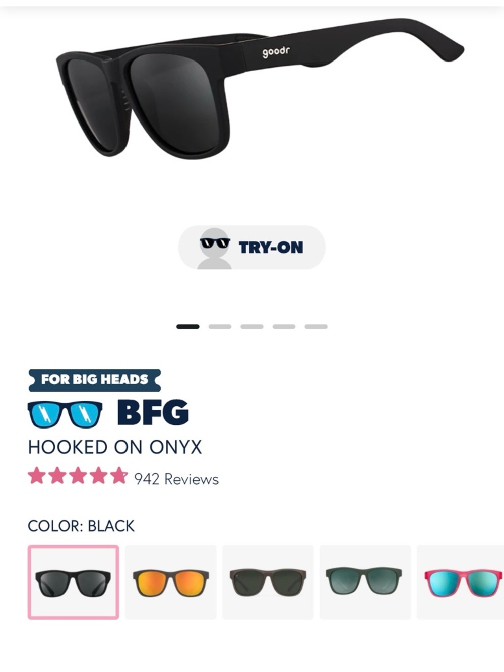 Goodr sunglasses set of 2 - new in box - Picture 2 of 13